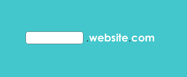 Subdomain name example