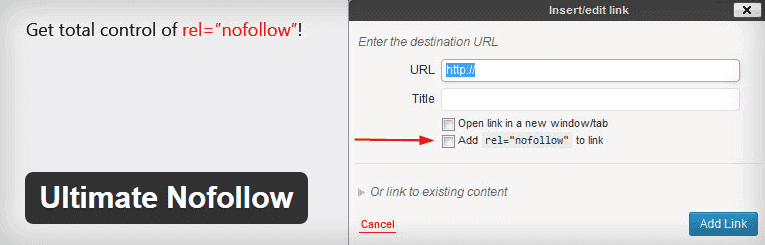 Ultimate Nofollow plugin wallaper