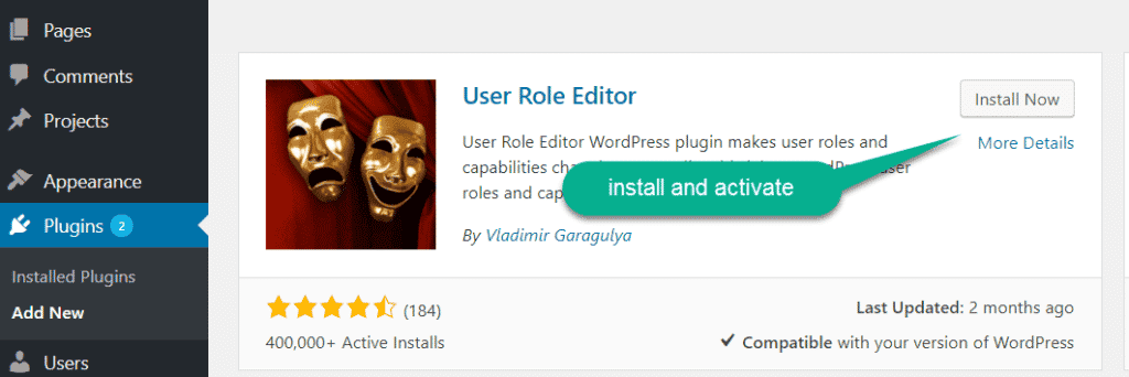 Activate Plugin in wordpress