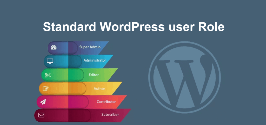 standard wordpress user role