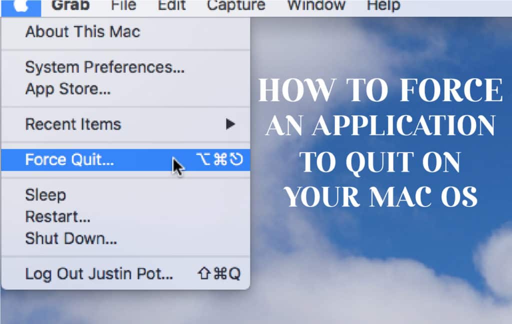 How To Force Quit An App On Mac