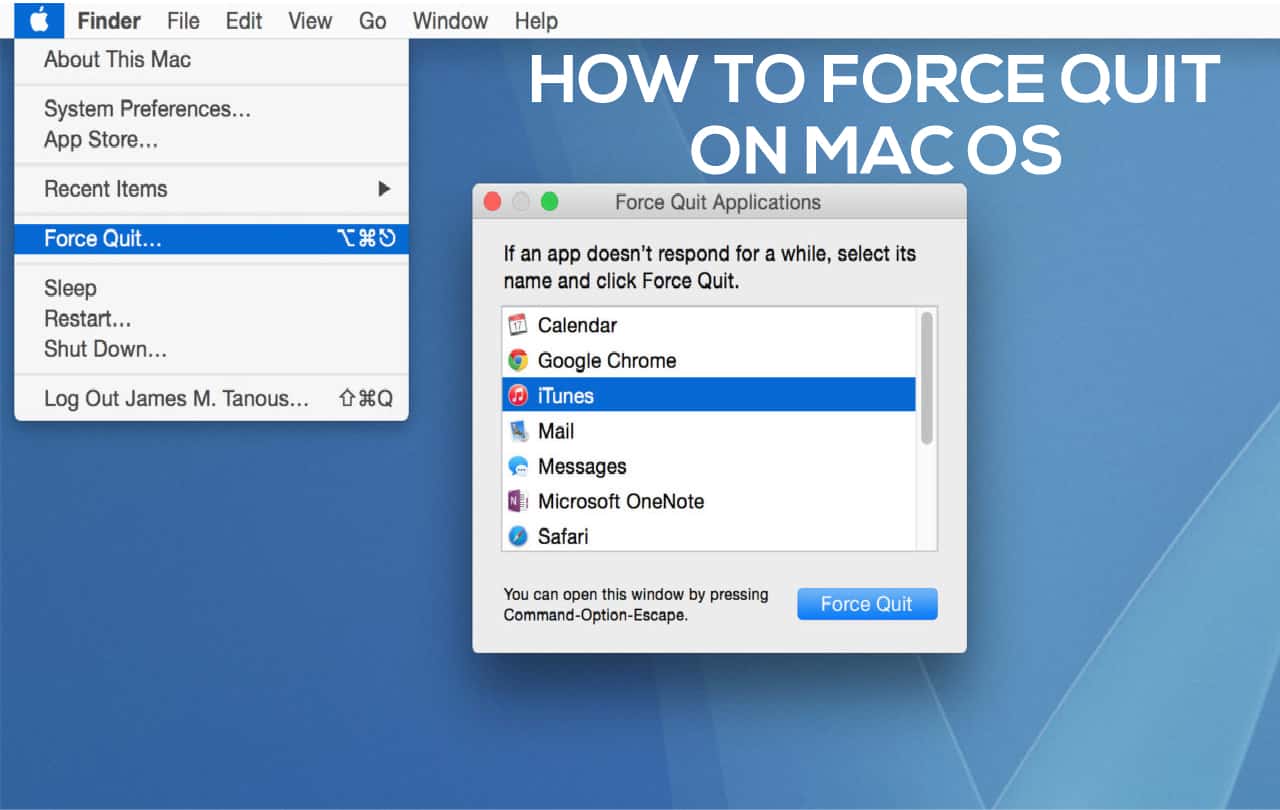 How To Force Quit On Mac