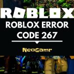 Roblox error code 267