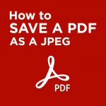 How To Save A Pdf As A Jpeg