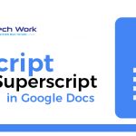 How To Add Superscript In Google Docs