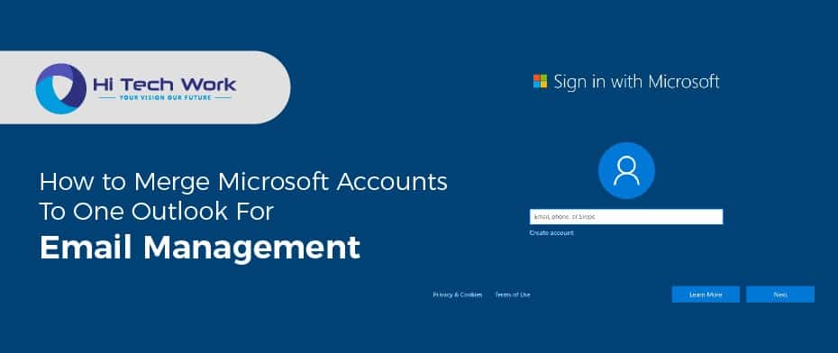 Merge Microsoft Accounts