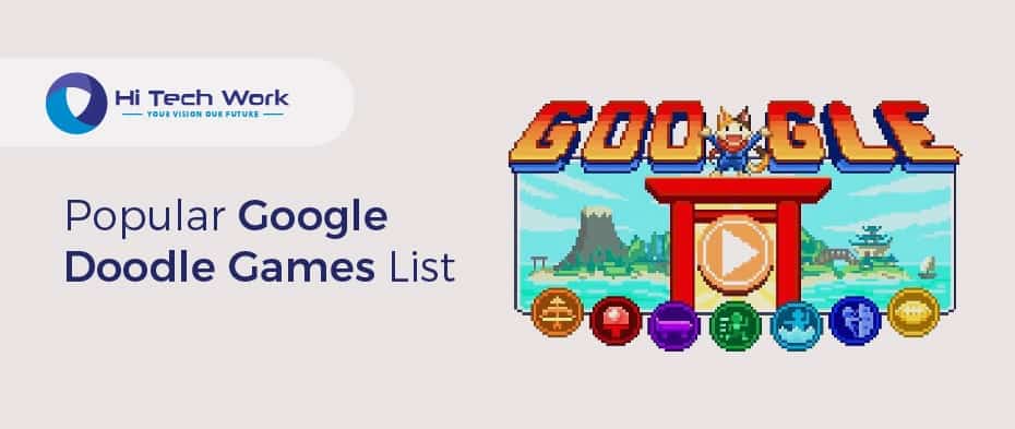 popular google doodle games amazon