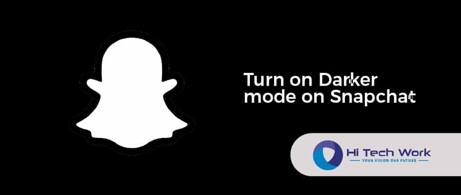 how to get dark mode on snapchat