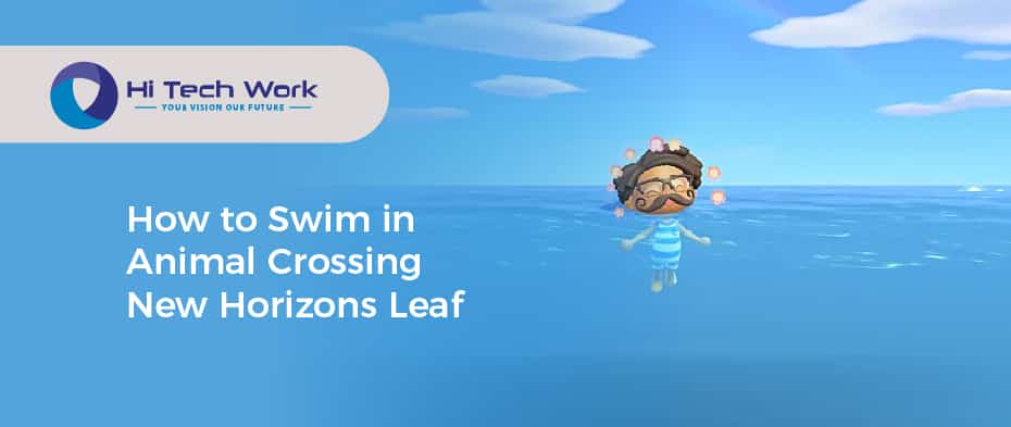 how to swim in animal crossing