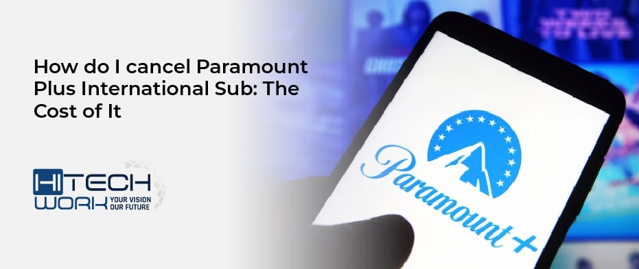 how to cancel paramount plus