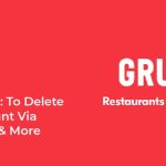 delete grubhub account