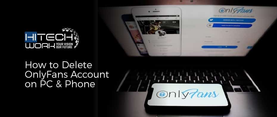 how to delete an onlyfans account