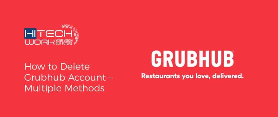 how to delete grubhub account