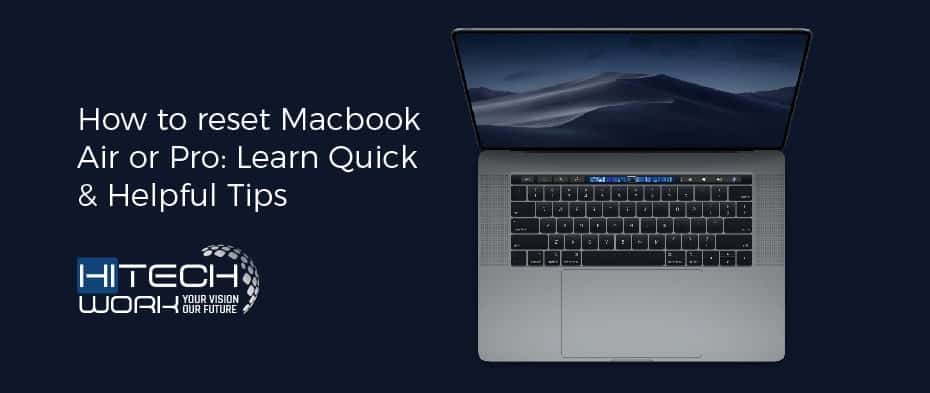 how to reset macbook air