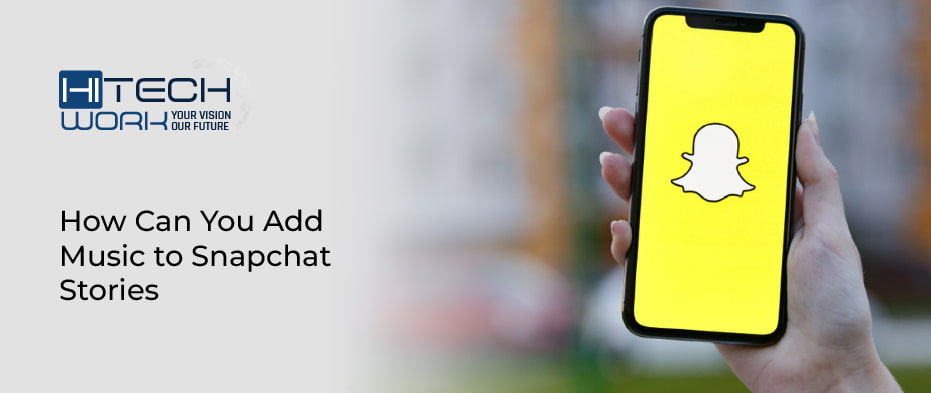 how to add music on snapchat story