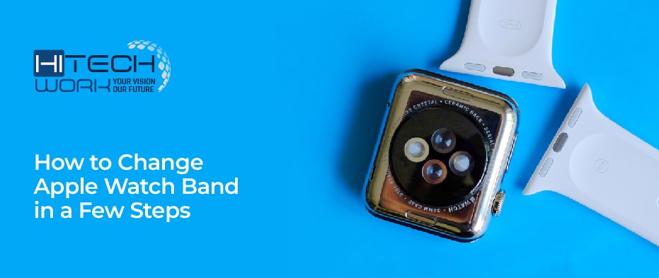 how to change apple watch band