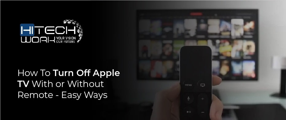 how to turn off apple tv