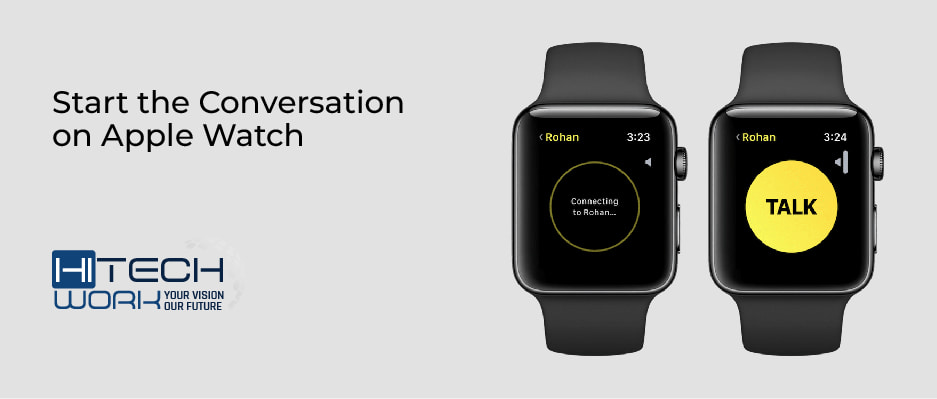 how to use the walkie talkie on apple watch