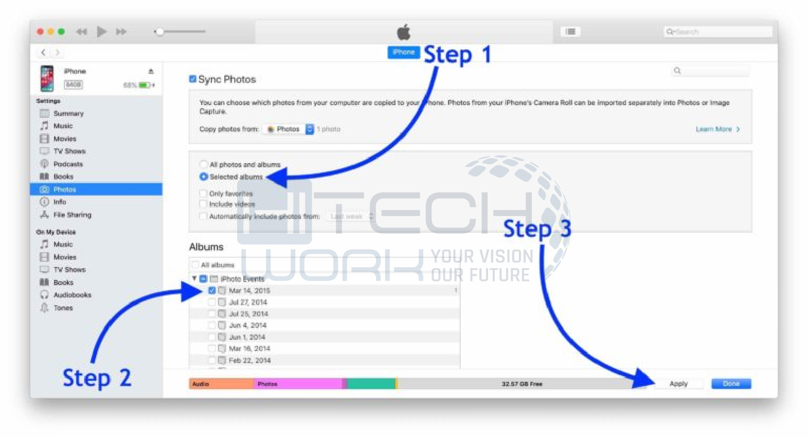 How to Delete Synced Photos From iTunes