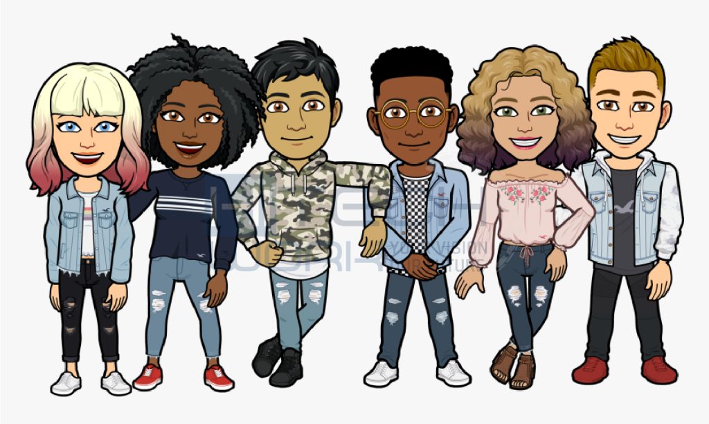 exclusive bitmoji backgrounds