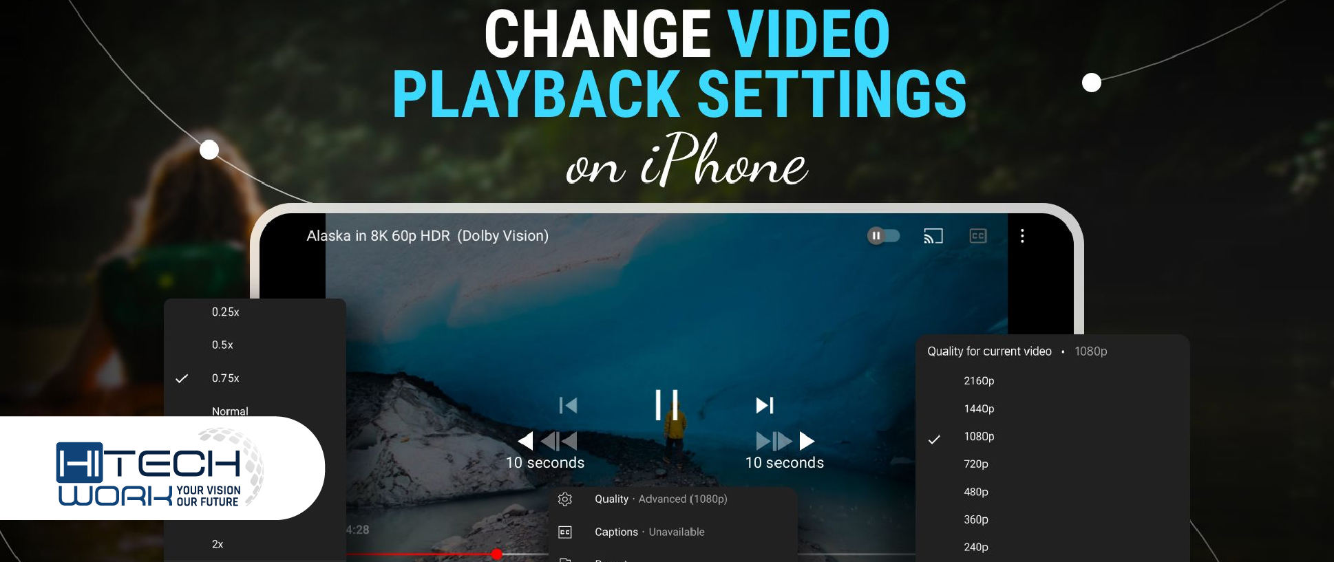 How to Change Video Playback Settings on iPhone