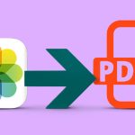 how to turn photo into pdf on iphone