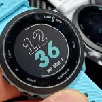 Turquoise Garmin Watch