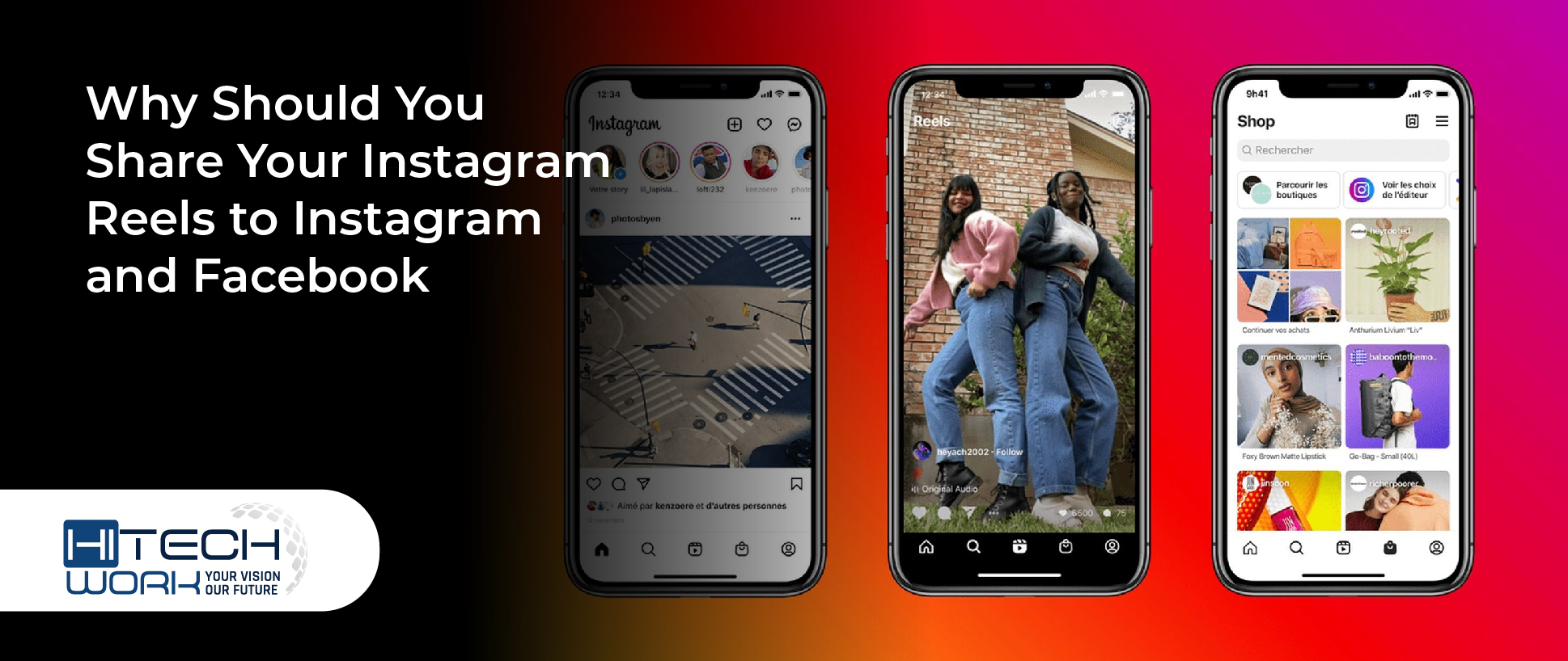 Instagram Reels to Instagram and Facebook