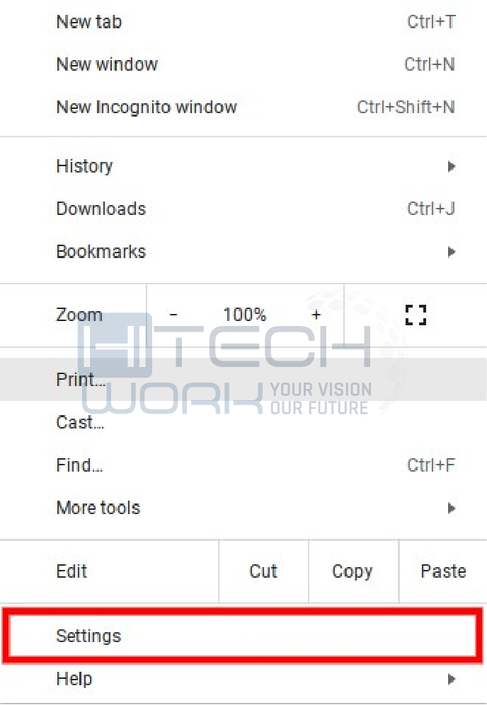 Tap Settings