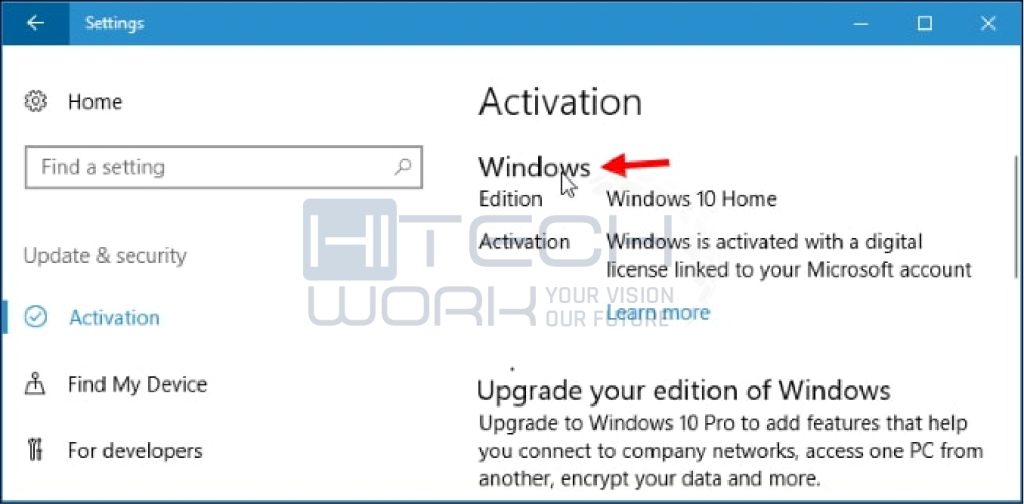 Windows Activation