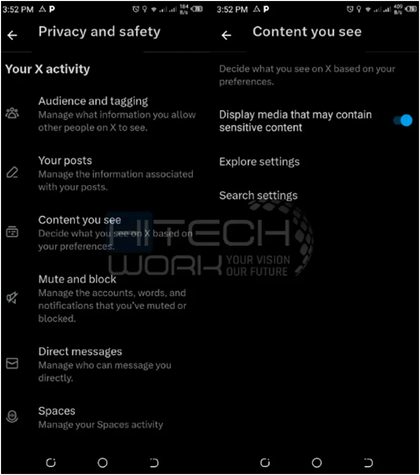 How To See Sensitive Content On Twitter (X) On iOS and Android 