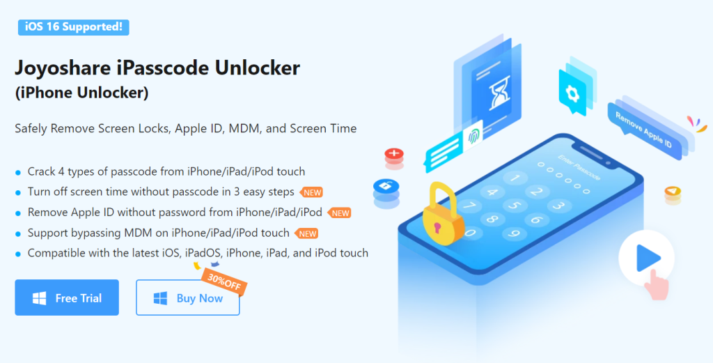 Joyoshare iPasscode Unlocker 