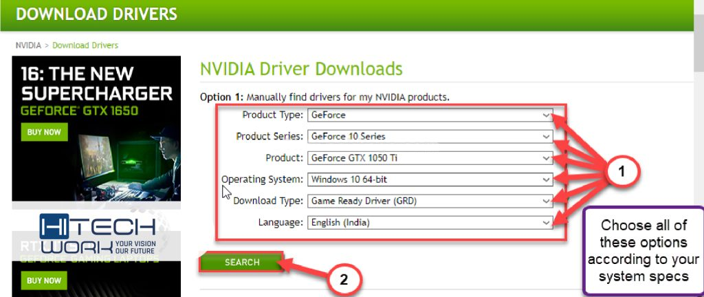 Update Nvidia Drivers