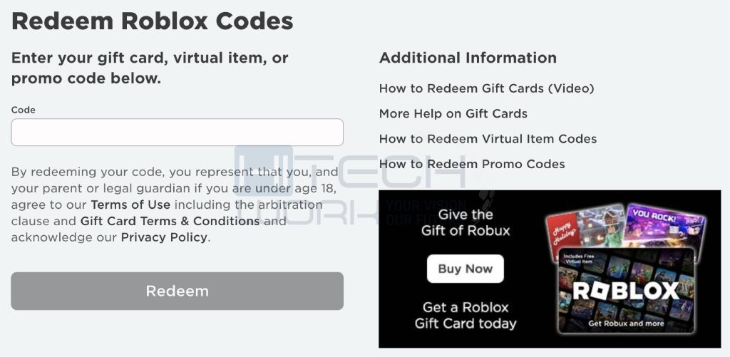 How to Redeem the Roblox Promo Codes