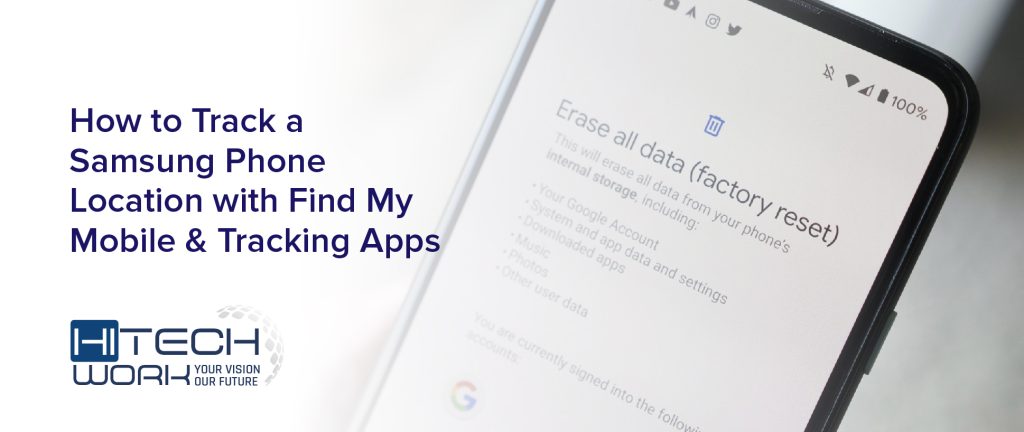 Need to track a Samsung phone location