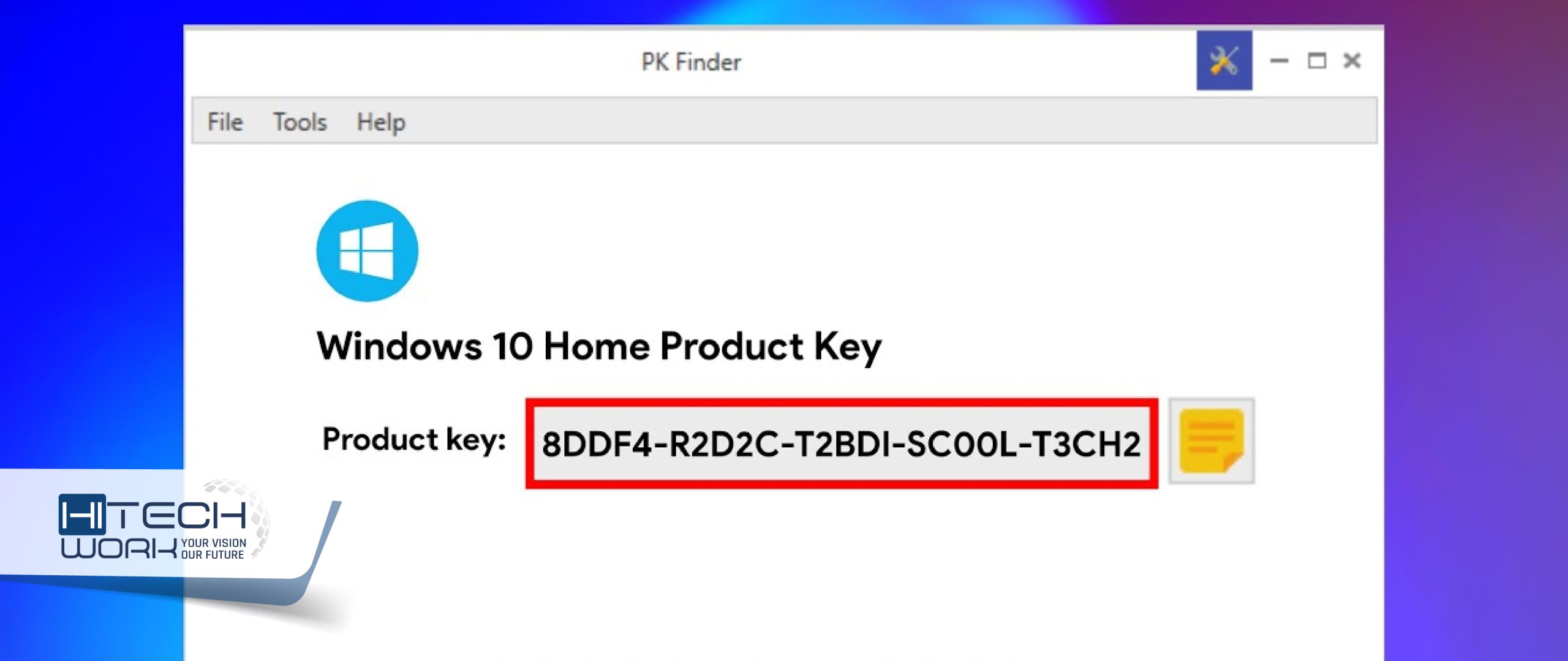 Windows 10 product key