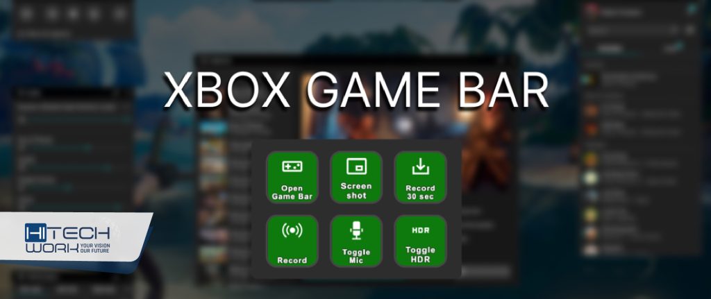 Xbox game bar