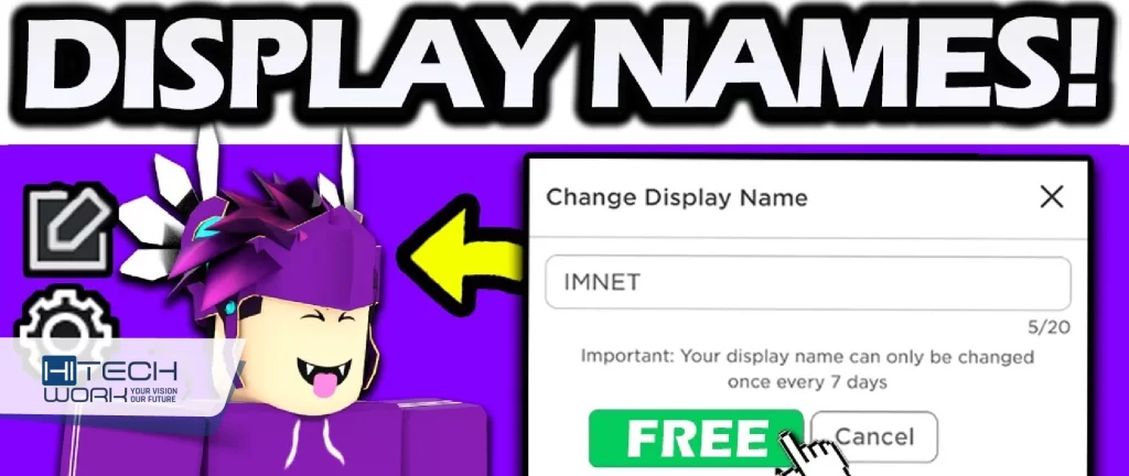 How to Change Your Roblox Name