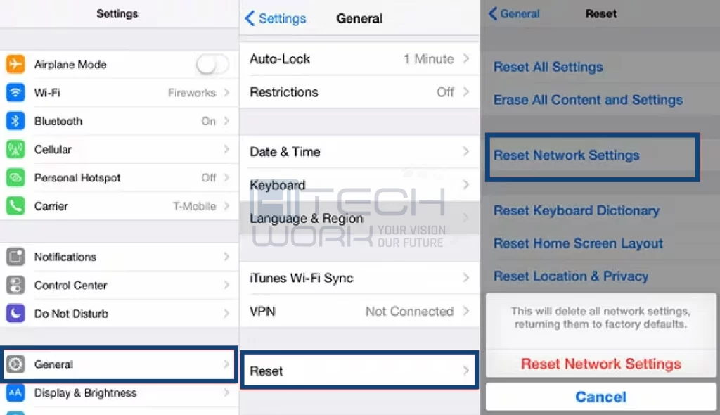 Reset Network Settings