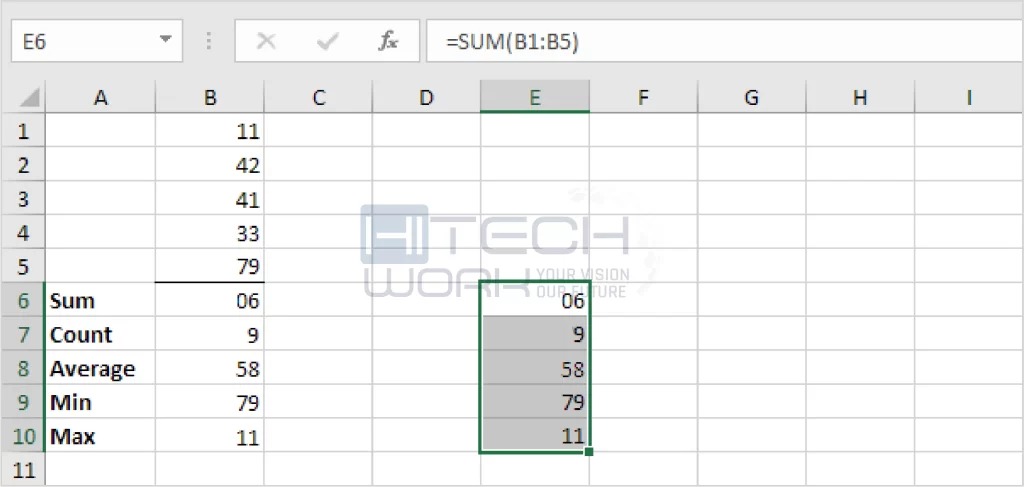 Copy and paste the formula