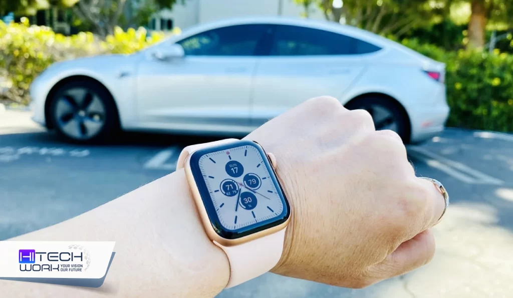 Apple Watch Works as a Digital Key for Tesla