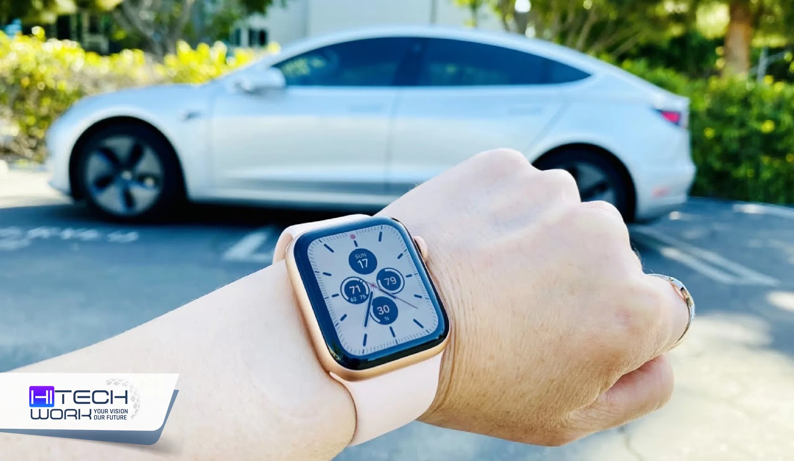 Apple Watch Works as a Digital Key for Tesla